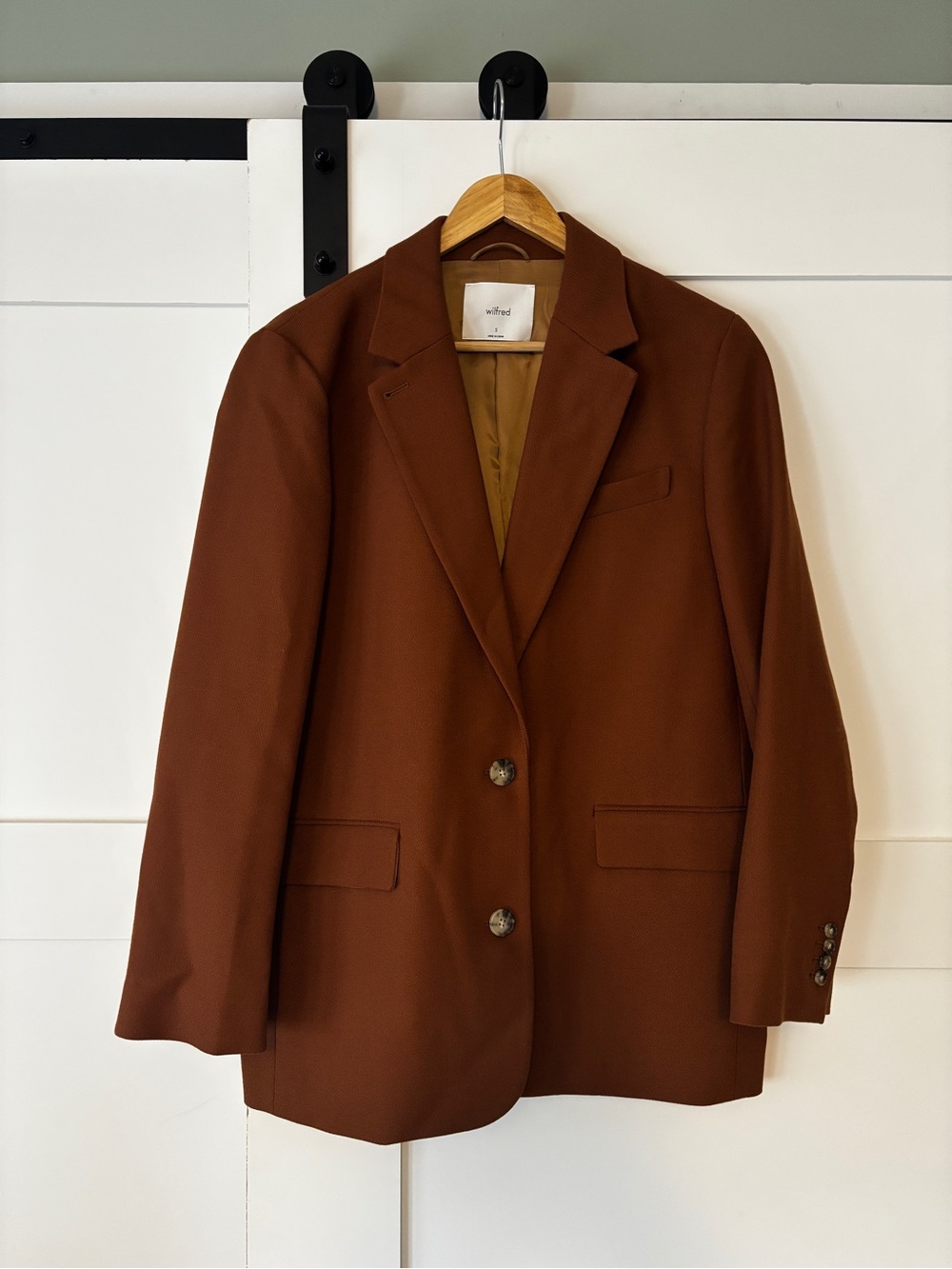 Wilfred Oversized Single-Breasted Blazer